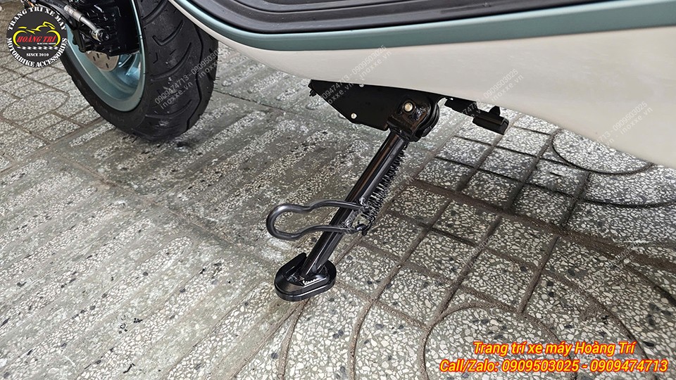 Đế chân chống Vespa Sprint - Primavera và Vespa GTS nhôm CNC